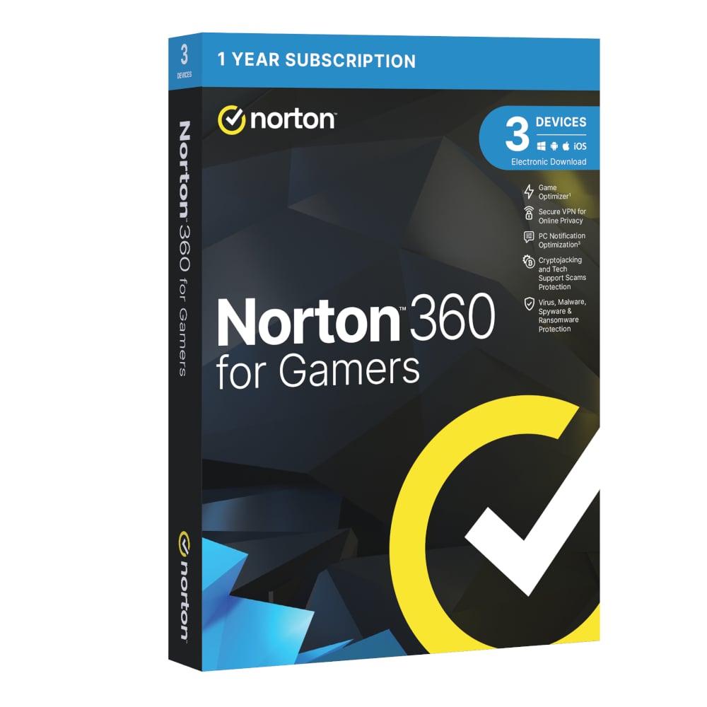 Norton 360 for Gamers (3 Device/Up to 50GB) Norton 360 for Gamers (3 Device/Up to 50GB)