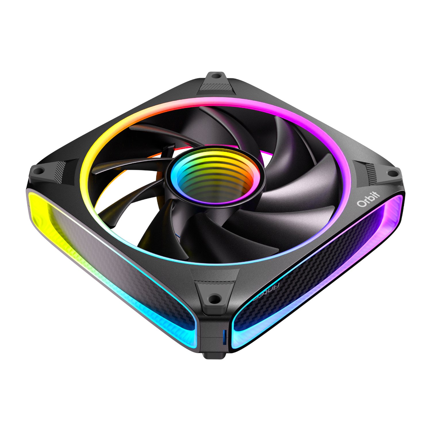 Antec ORBIT PWM 120mm ARGB Fan 3 Pack – Black