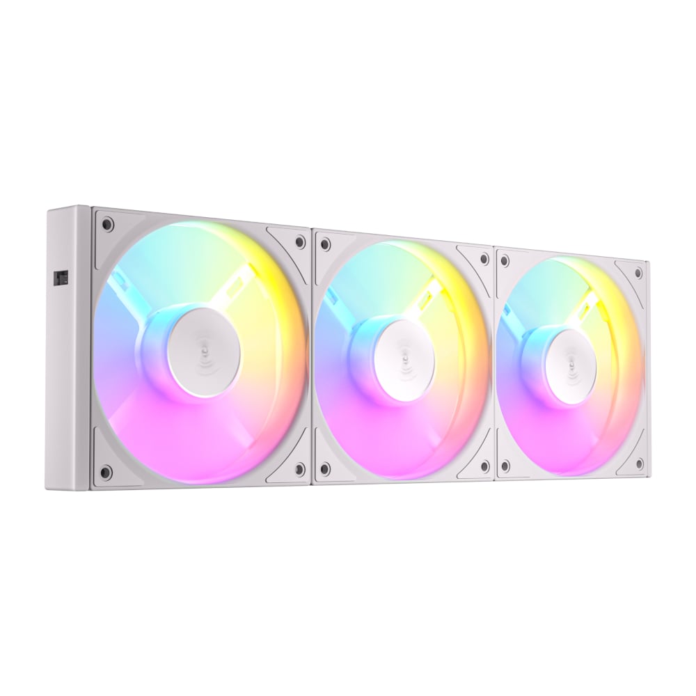 Antec Connect 120 Reverse ARGB PWM Fan 3 Pack – White