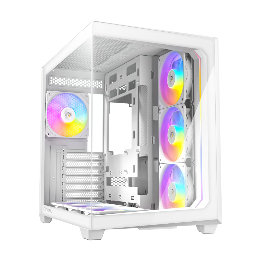 Antec C5 ARGB ATX DUAL Mid Tower Gaming Chassis – White Antec C5 ARGB ATX DUAL Mid Tower Gaming Chassis – White
