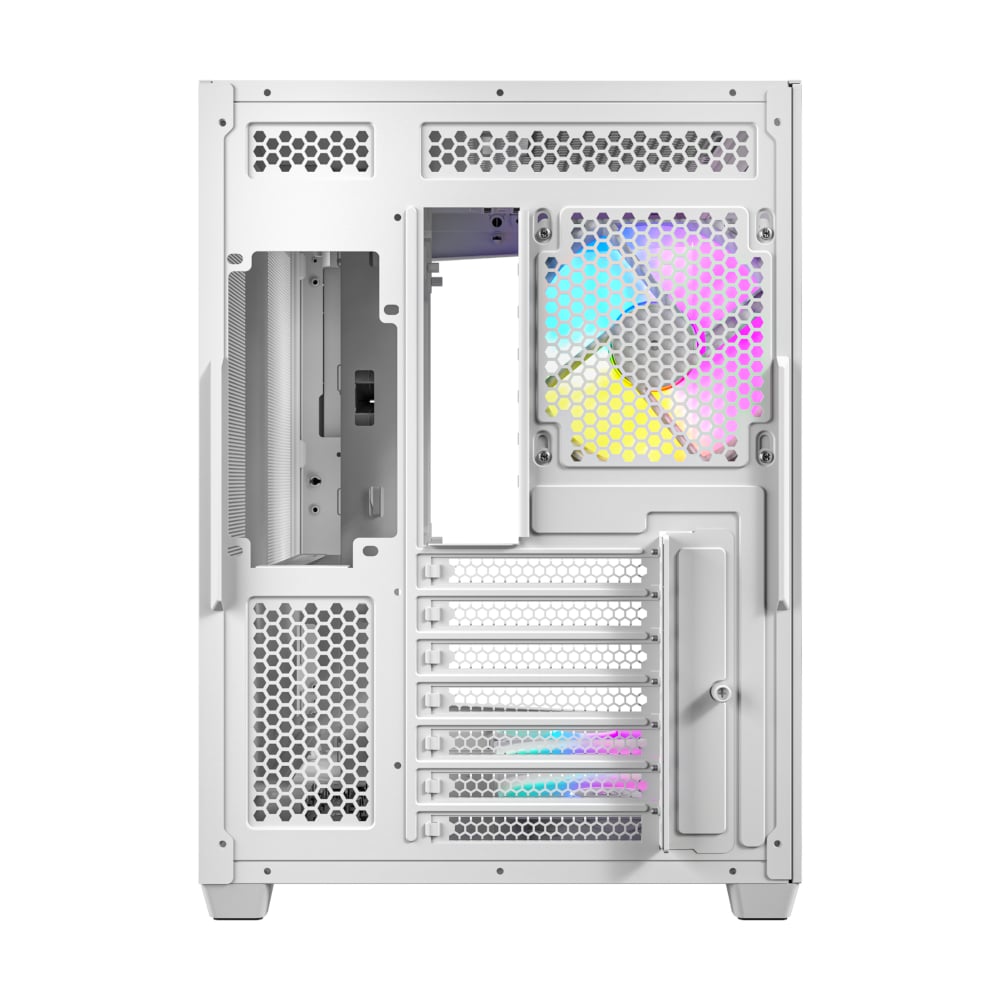Antec C5 ARGB ATX DUAL Mid Tower Gaming Chassis – White Antec C5 ARGB ATX DUAL Mid Tower Gaming Chassis – White