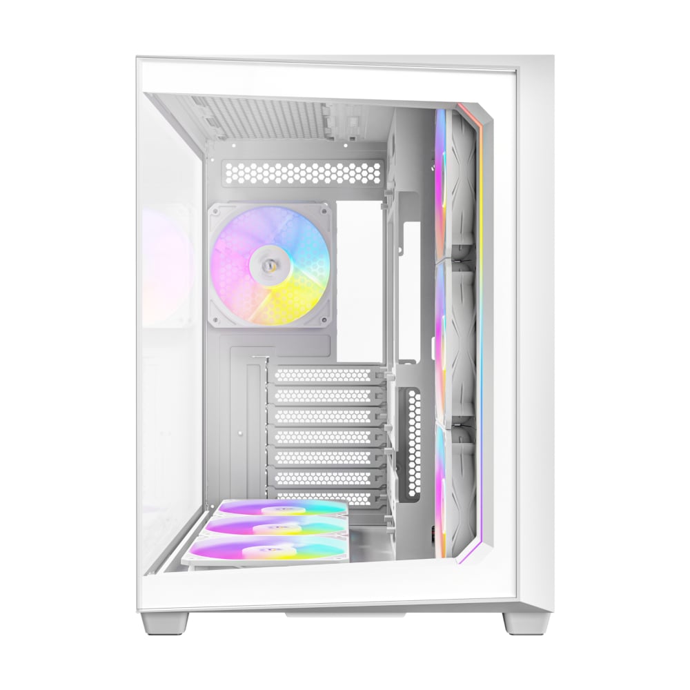 Antec C5 ARGB ATX DUAL Mid Tower Gaming Chassis – White Antec C5 ARGB ATX DUAL Mid Tower Gaming Chassis – White