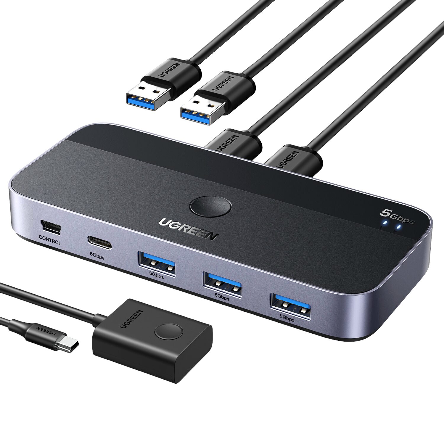 UGREEN Sharing Switch Box 2-in-4 Out UGREEN Sharing Switch Box 2-in-4 Out
