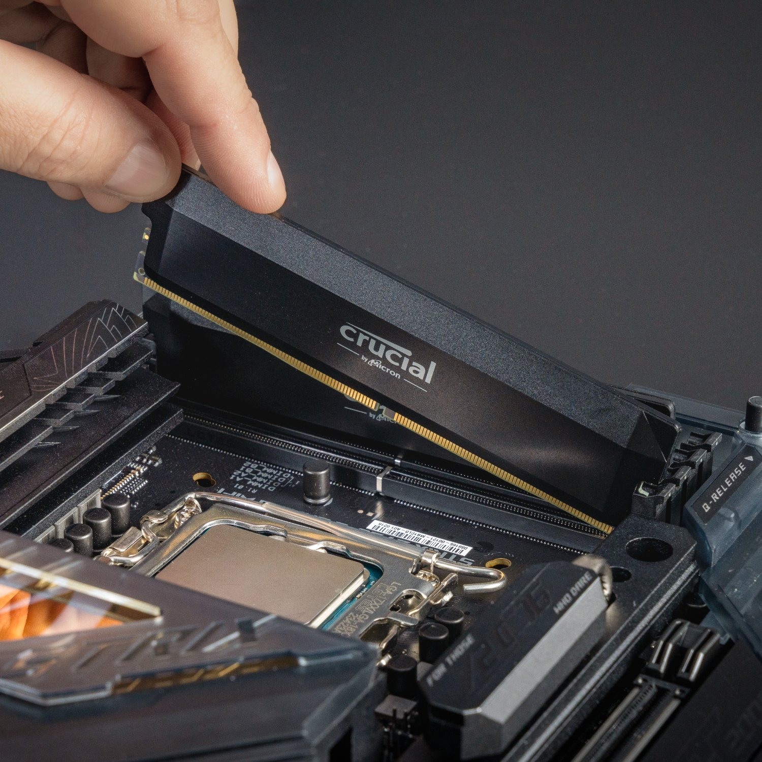 Crucial Pro DDR5 6000MHz 32GB Overclocking Memory Kit – Black