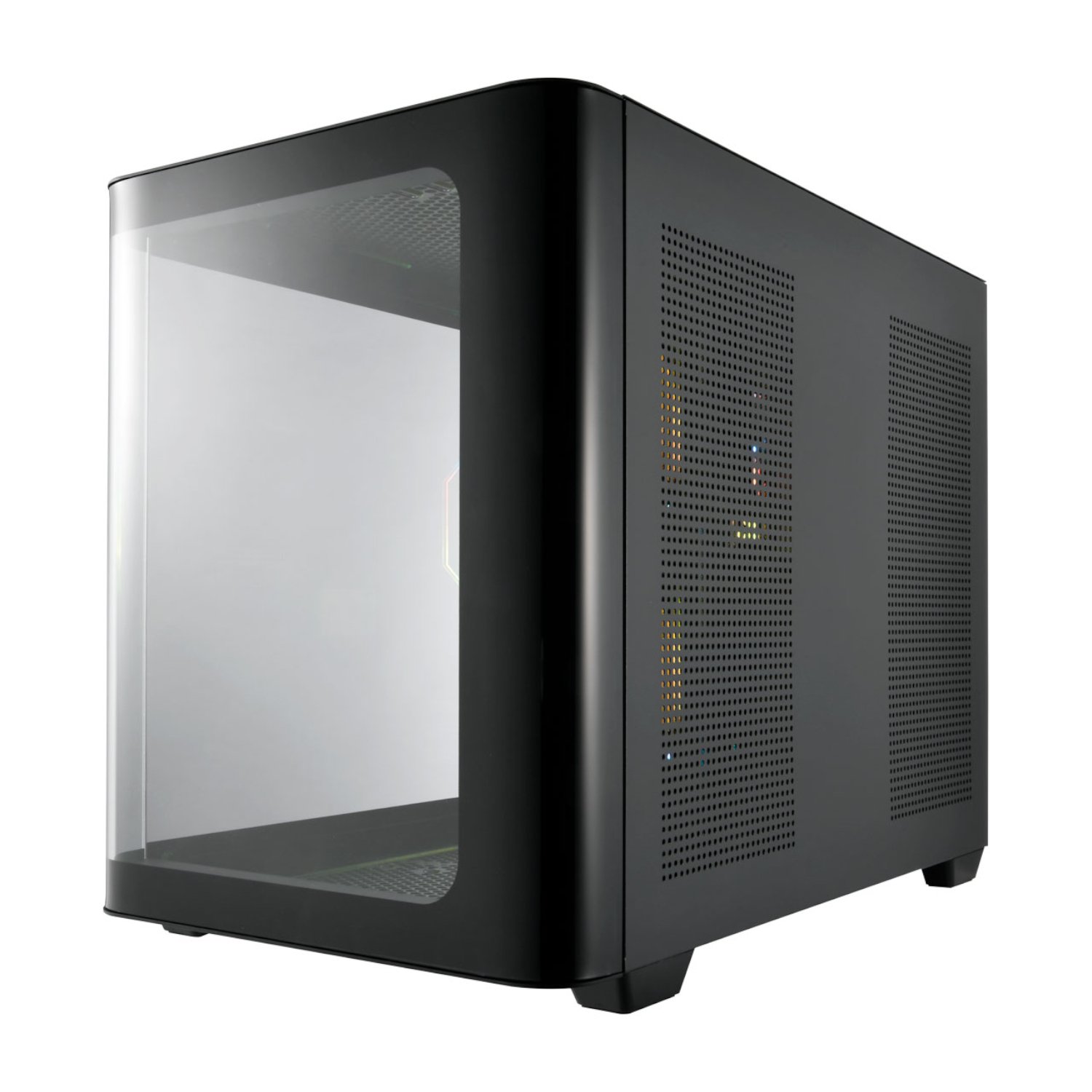 FSP S380 ARGB M-ATX Mid Tower Gaming Chassis – Black FSP S380 ARGB M-ATX Mid Tower Gaming Chassis – Black