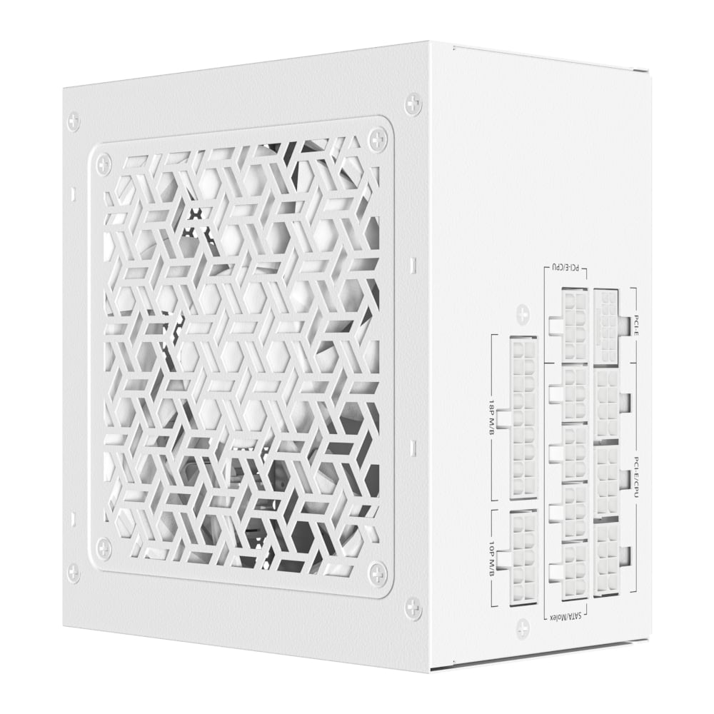 Antec GSK 850W GEN5 ATX3.1 & PCIE5.1 80 Plus Gold Fully Modular White Antec GSK 850W GEN5 ATX3.1 & PCIE5.1 80 Plus Gold Fully Modular White
