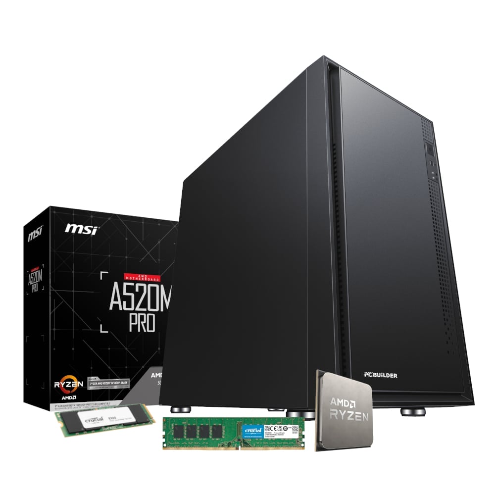 PCBuilder AMD Ryzen 7 5700G HOME MASTER Windows 11 Desktop PC PCBuilder AMD Ryzen 7 5700G HOME MASTER Windows 11 Desktop PC