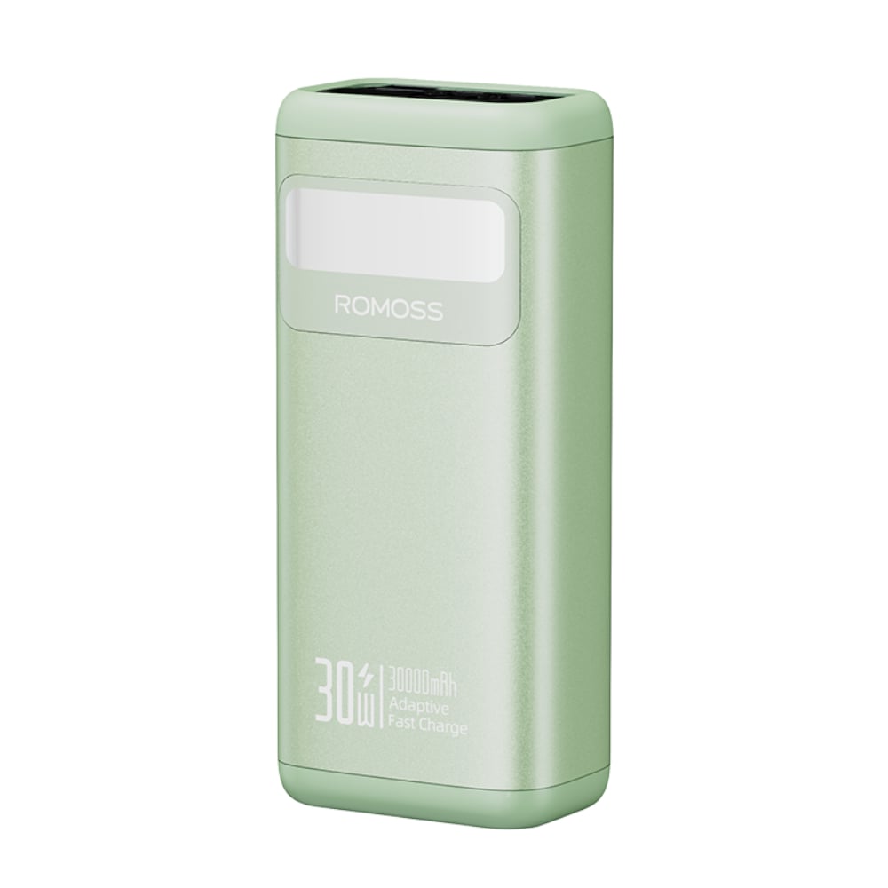 Romoss PMT30 30000mAh 30W Fast Charge Power Bank – Green Romoss PMT30 30000mAh 30W Fast Charge Power Bank – Green