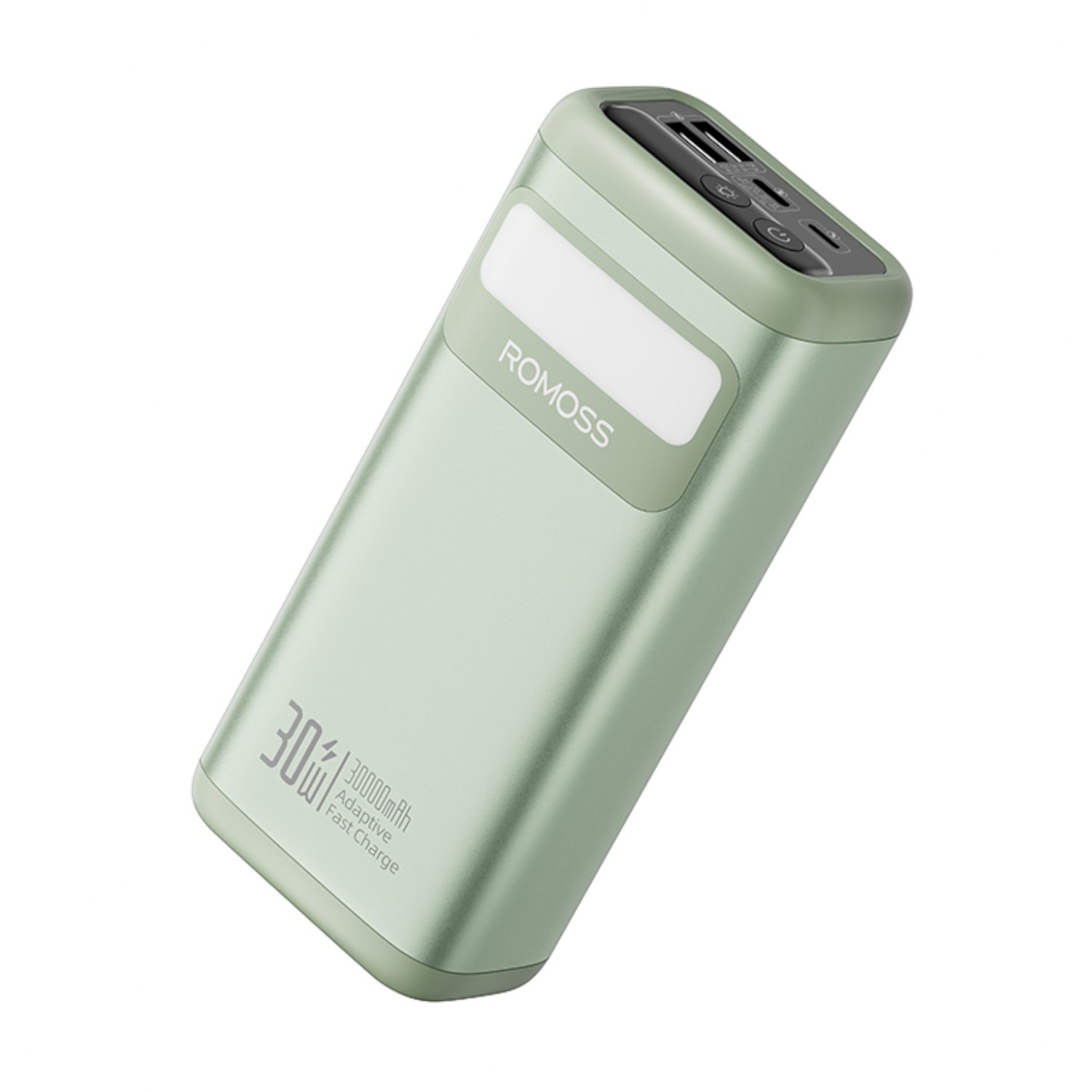 Romoss PMT30 30000mAh 30W Fast Charge Power Bank – Green Romoss PMT30 30000mAh 30W Fast Charge Power Bank – Green