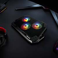 REDRAGON Dual USB 3 Fan RGB Gaming Notebook Stand