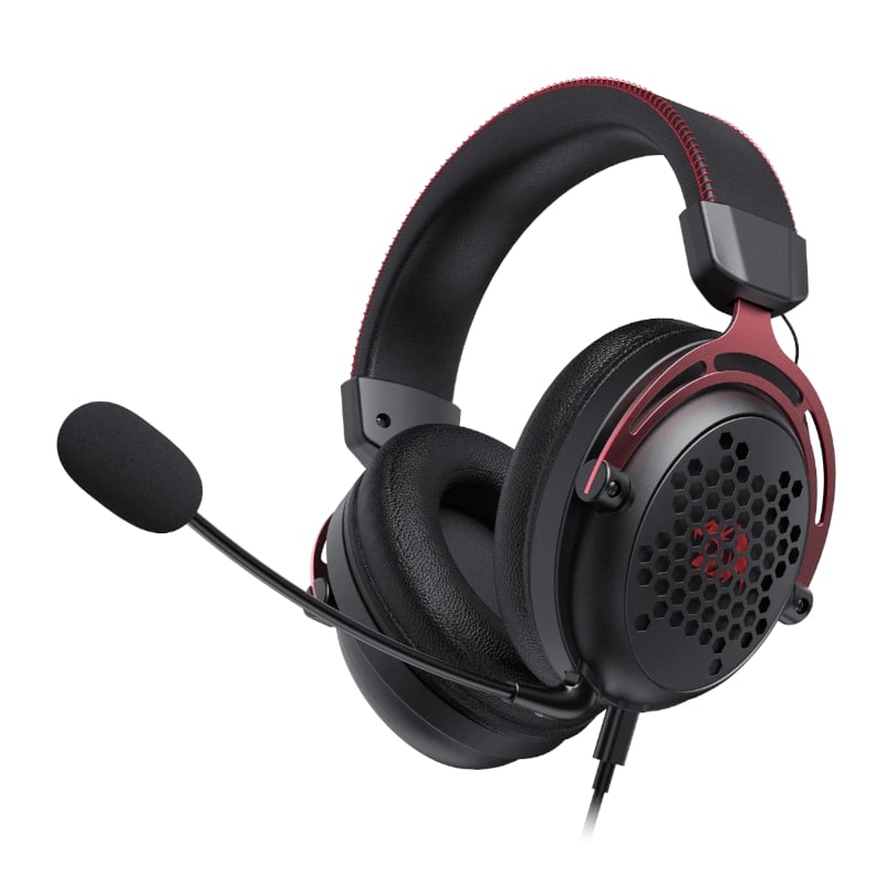 REDRAGON Over-Ear DIOMEDES Honeycomb 3.5mm AUX Gaming Headset – Black REDRAGON Over-Ear DIOMEDES Honeycomb 3.5mm AUX Gaming Headset – Black