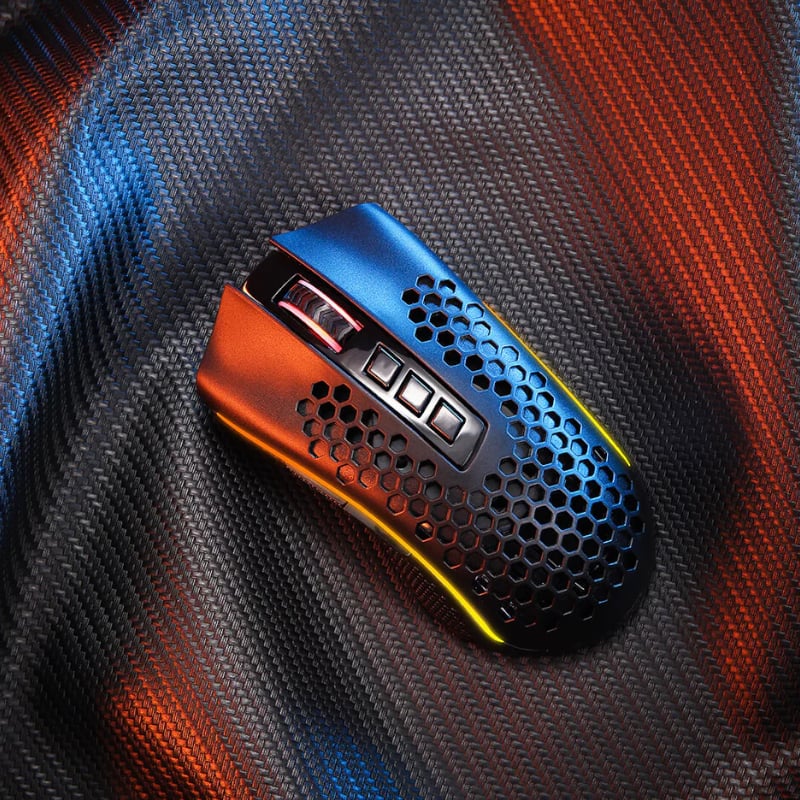 REDRAGON STORM 12400DPI 7 Buttons|Ergonomic Design Lightweight Body|RGB Backlit gaming Mouse – Black