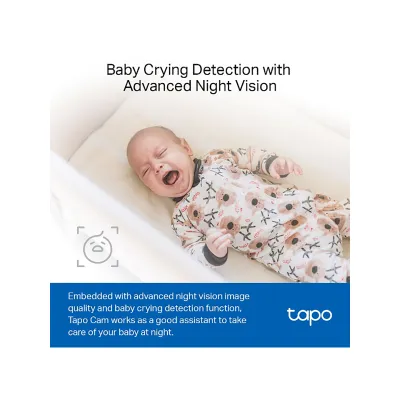 TP-Link TAPO C110 Pan-Tilt Home Security Wi-Fi IP Camera