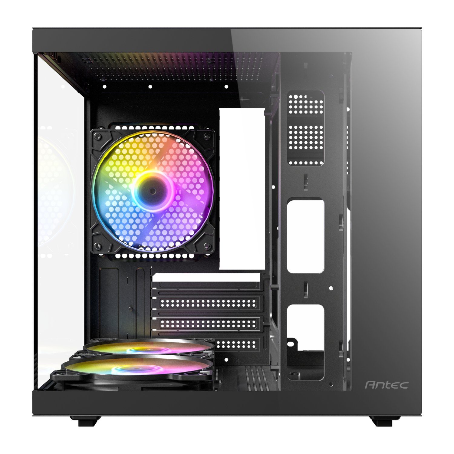 Antec VCX10M RGB Micro-ATX | ITX ARGB Mini -Tower Gaming Chassis – Black Antec VCX10M RGB Micro-ATX | ITX ARGB Mini -Tower Gaming Chassis – Black